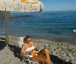 Małgorzata Socha gra nogami