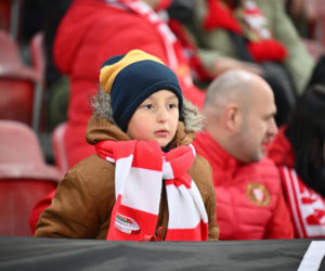 Widzew Łódź - Lech Poznań: Zdjęcia kibiców i zawodników z meczu 24. kolejki PKO BP Ekstraklasy