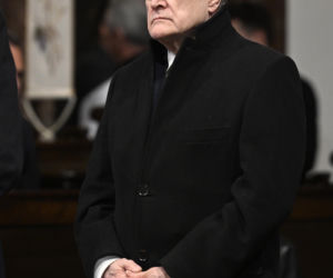 Msza za ofiary Smoleńska w Archikatedrze. Obecni Nawrocki i Kaczyńska