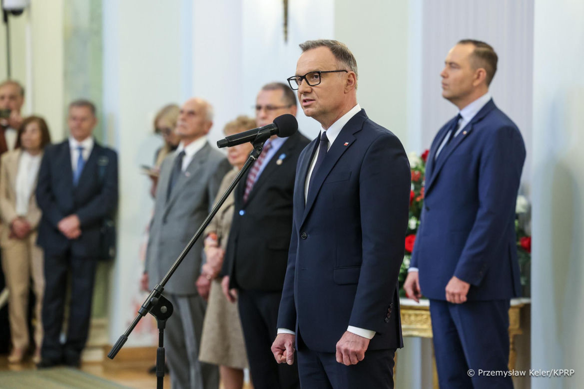 Odznaczeni przez prezydenta Andrzeja Dudę
