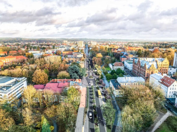 Przebudowa ul. Zwycięstwa w Koszalinie na finiszu