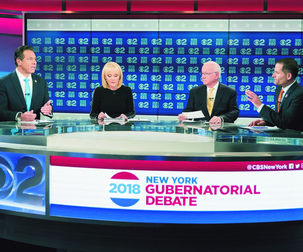 Gubernatorska debata z Trumpem 
