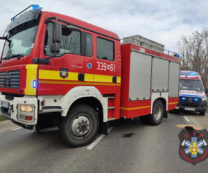 Potworne zderzenie pod Radomiem! Kierowca opla zginął w makabrycznym wypadku [ZDJĘCIA]