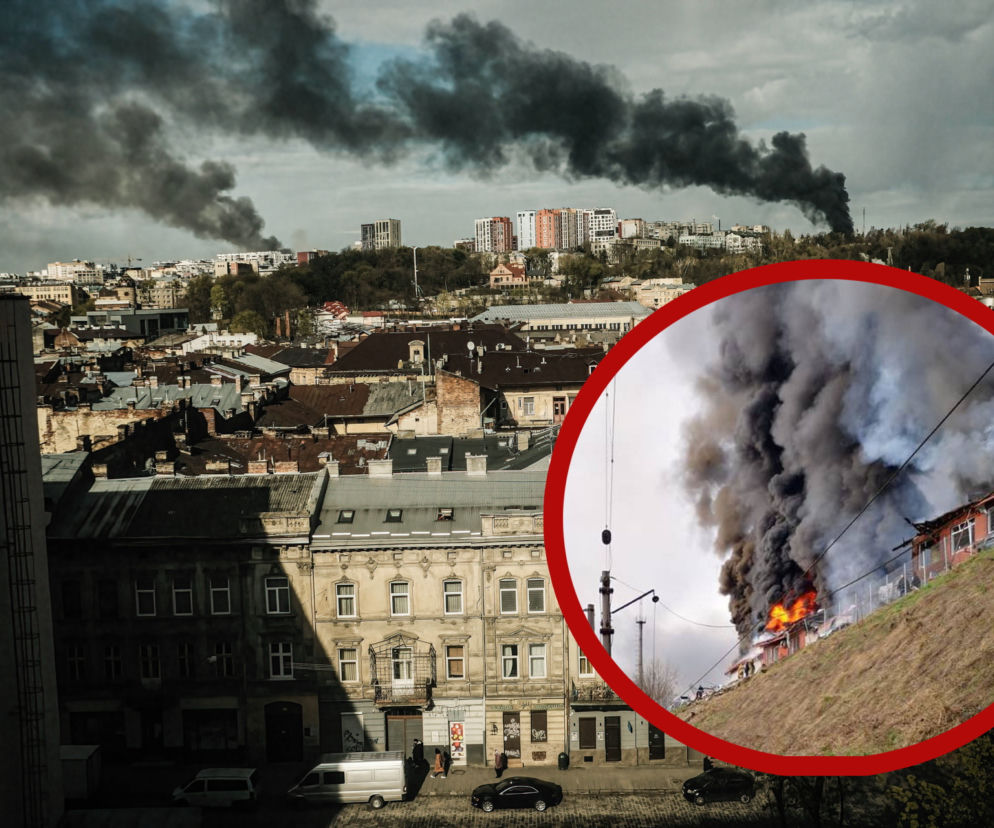 Ukraina. Atak rakietowy na Lwów
