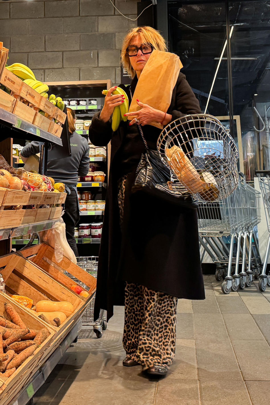 Ewa Kasprzyk na zakupach