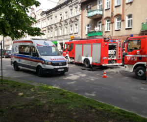 Pożar w kamienicy przy ulicy Narutowicza w Grudziądzu. Jest ofiara śmiertelna