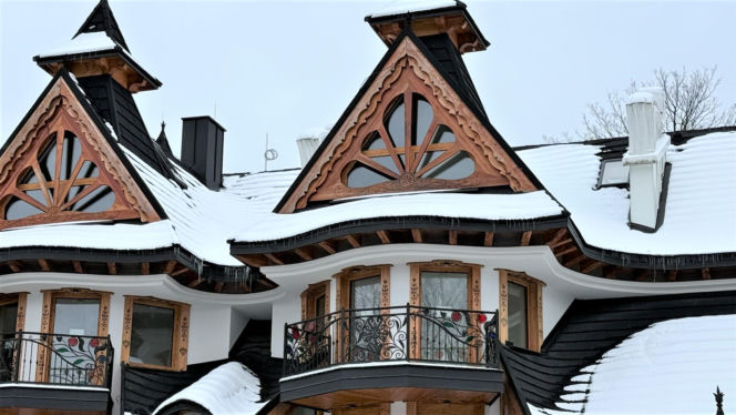 Hotel Bajkowy w centrum Zakopanego. Zdjęcia