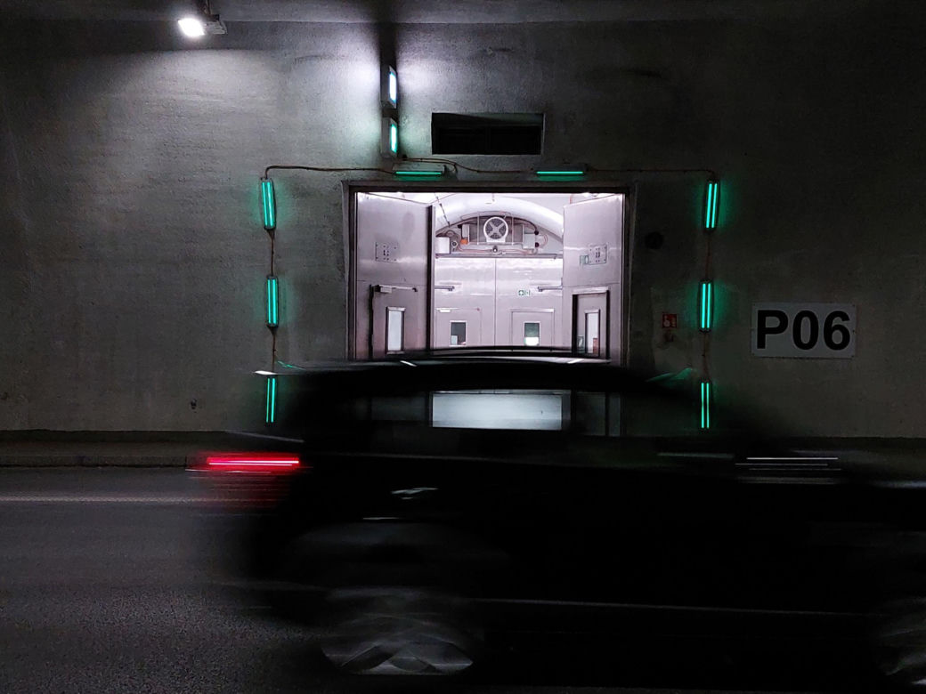 Tunel na zakopiance S7, pod Luboniem Małym 