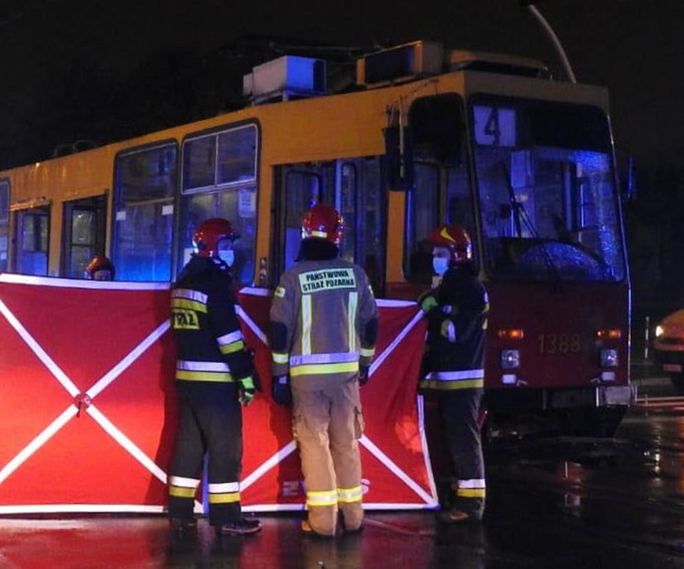 Śmiertelny wypadek na Rembielińskiej. Kobieta zginęła pod kołami tramwaju