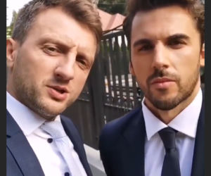 M jak miłość. Bartek (Arkadiusz Smoleński), Rafał (Jakub Kucner)