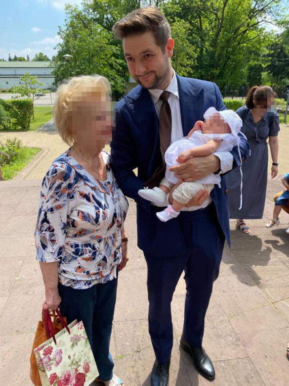 Patryk Jaki ochrzcił córeczkę 