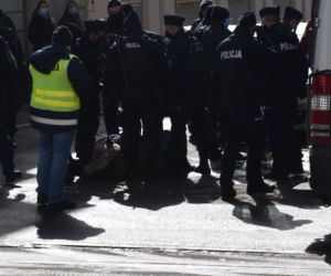 Bydgoszcz: Wielka awantura podczas wystąpienia Andrzeja Dudy