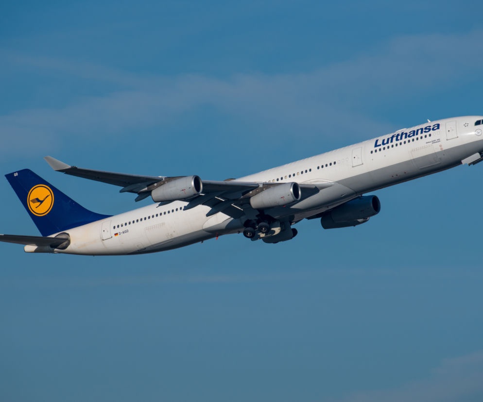 Samolot Lufthansa