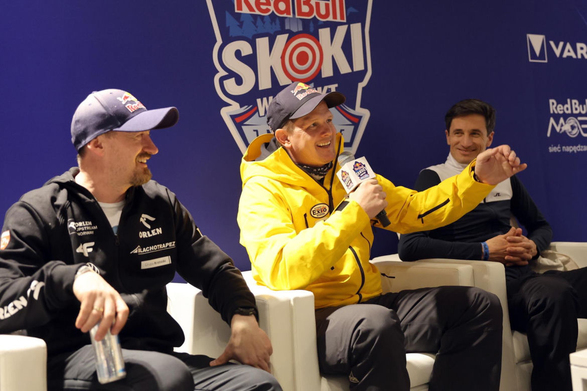 Adam Małysz, gwiazdy i legendy skoków na Red Bull Skoki w Punkt w Zakopanem