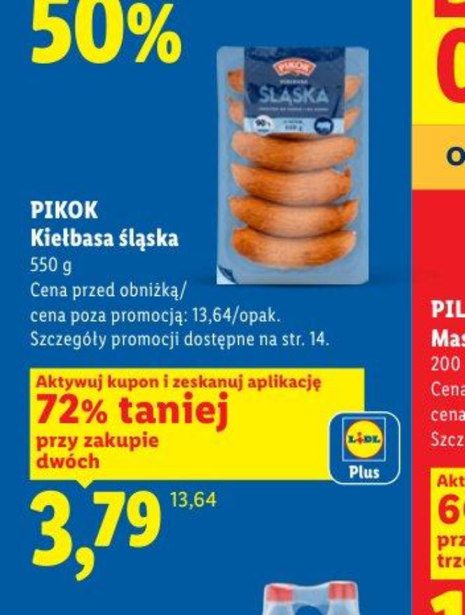PIKOK Kiełbasa śląska, 550 g