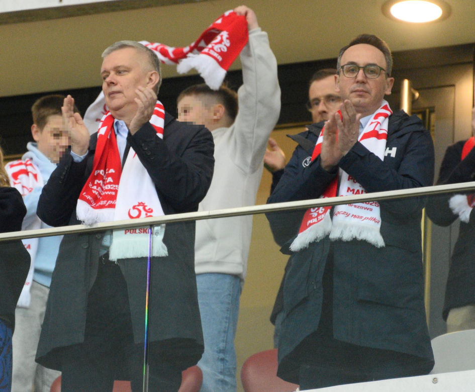 Gwiazdy na meczu Polska - Malta