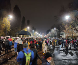 Wielki protest pod domem Kaczyńskiego