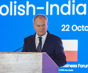 Donald Tusk z wizytą w Indiach. Premier przedstawił plan gospodarczy na forum biznesowym