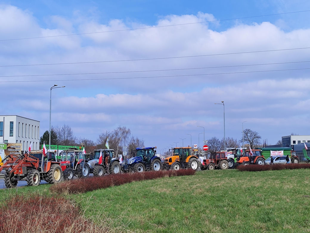 Protest rolników w Radomiu 20 marca