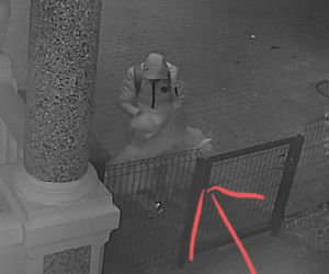 Ukradł przedszkolakom bałwana i mikołaja