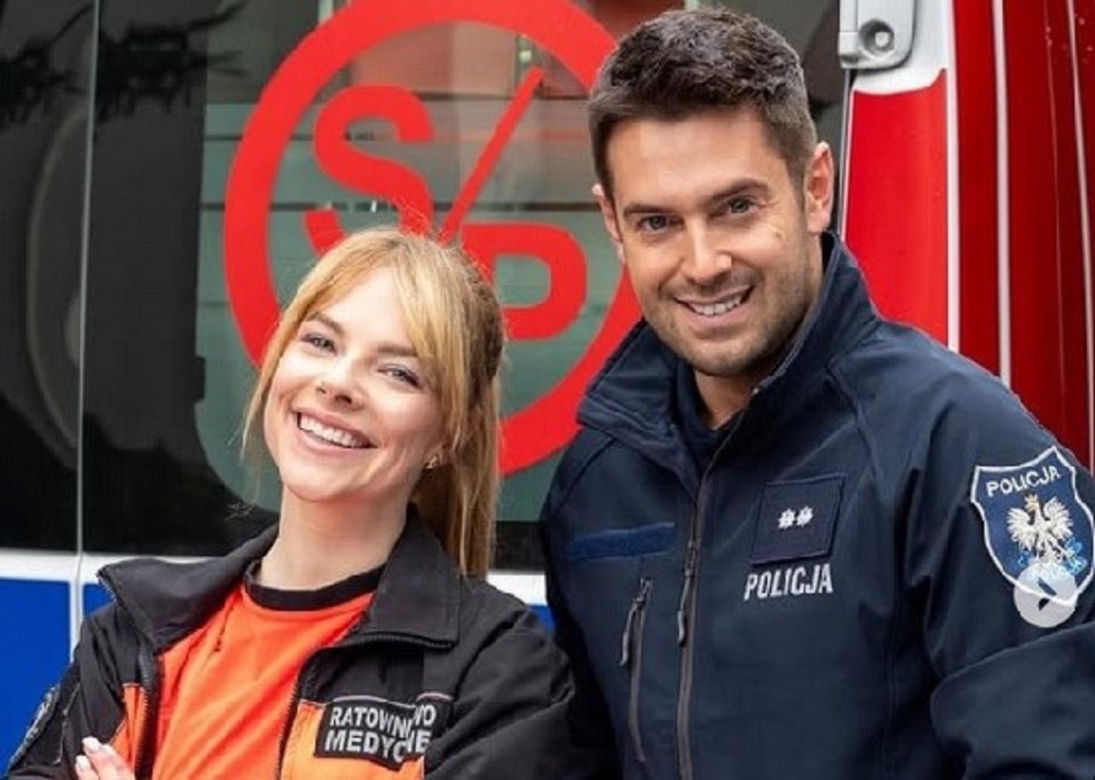 Na sygnale. Basia (Anna Wysocka-Jaworska), Michał (Krystian Kukułka)