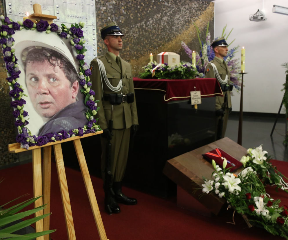 Pogrzeb Romana Kłosowskiego na Powązkach Wojskowych