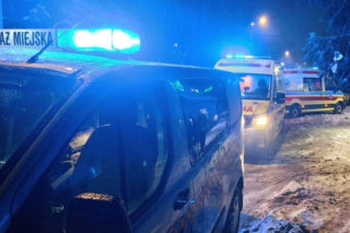 Dramatyczna walka o życie wychłodzonego mężczyzny na Wawrze