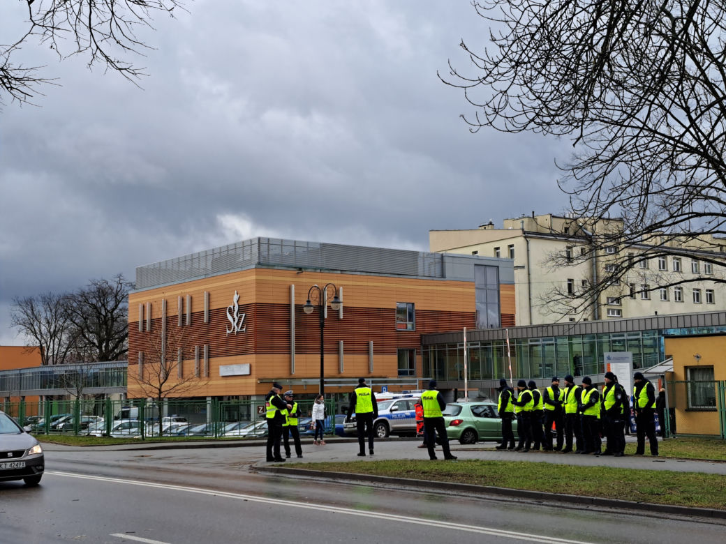 Protest pielęgniarek w Tarnowie