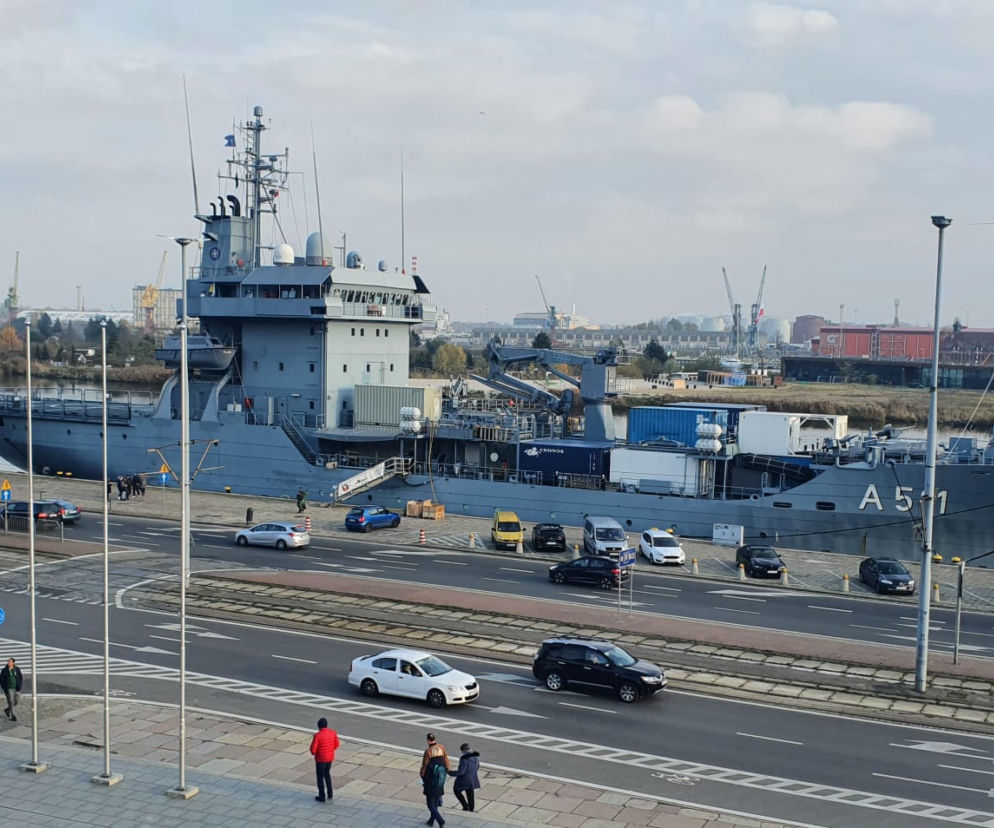 Okręty NATO zacumowały w Szczecinie