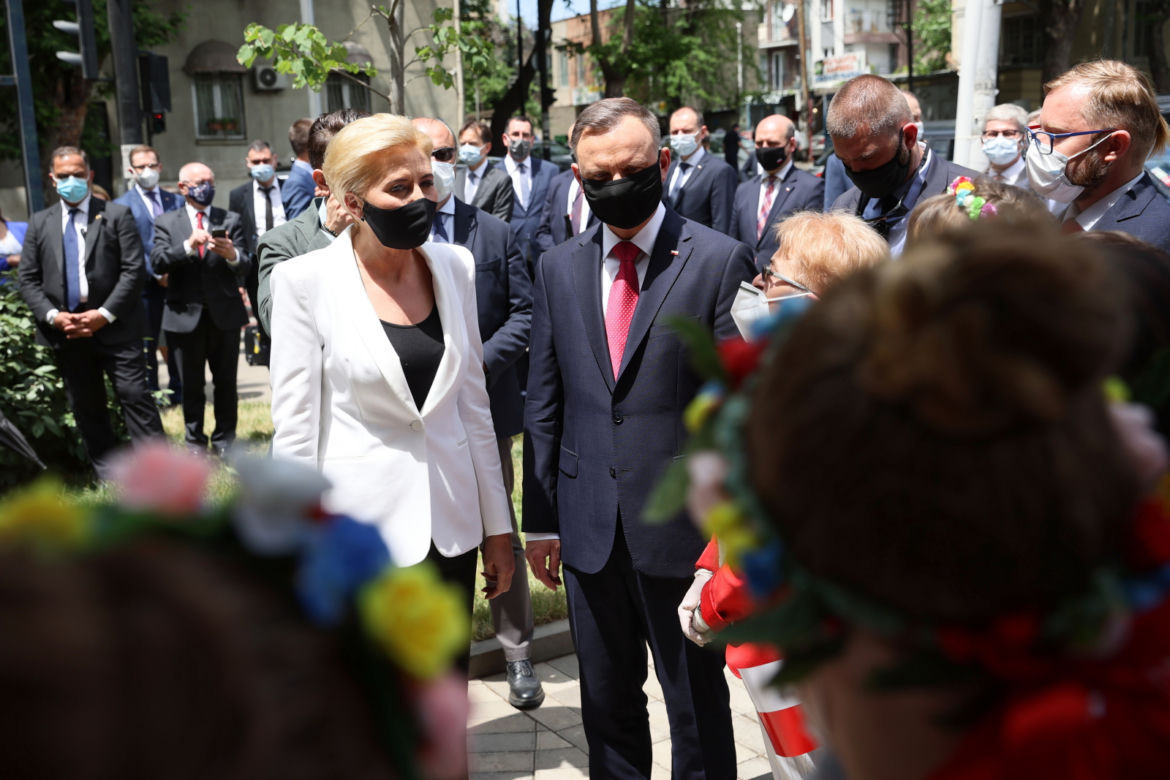 Prezydent Andrzej Duda w Gruzji