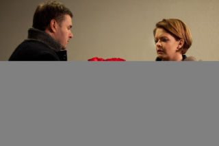 Prawo Agaty 5 sezon odc. 9. Dorota (Daria Widawska), Wojtek (Tomasz Karolak)