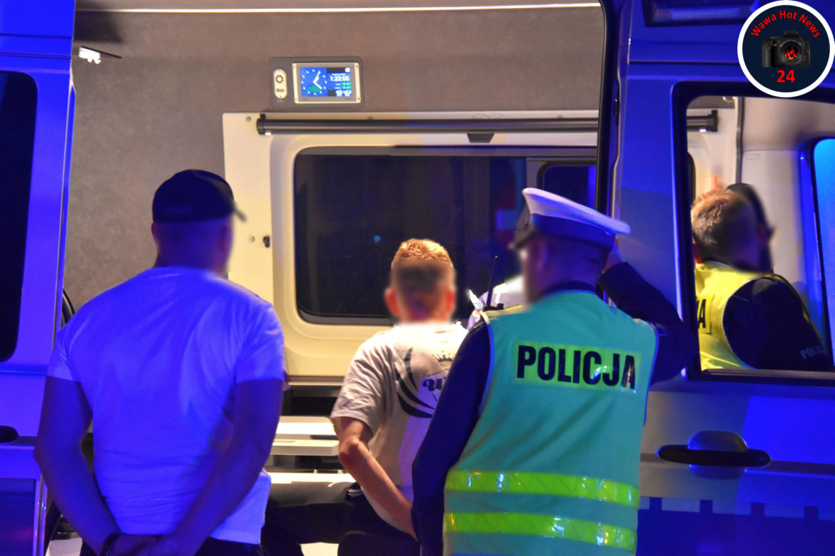 Nocny pościg za pijanym mężczyzną. Uciekał przez kilka miejscowości. Miał ponad 2 promile
