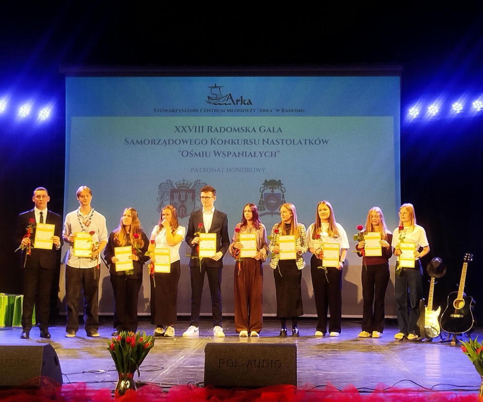 Za nami gala 8 Wspaniałych. Uhonorowano najbardziej zaangażowanych wolontariuszy z Radomia i regionu