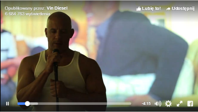 Vin Diesel śpiewa smutny hit na cześć Paula Walkera! [VIDEO]