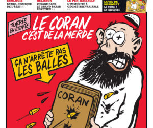 Satyryczne obrazki, które pojawiały się w piśmie Charlie Hebdo