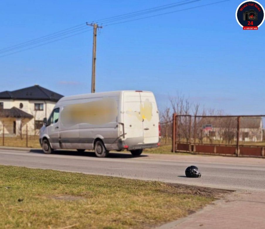 Dramatyczny wypadek w Janówku pod Tarczynem. Zginął motocyklista