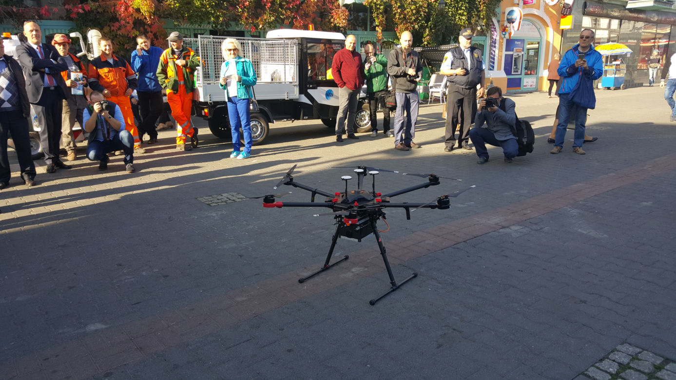 Dron zbada czym mieszkańcy Sosnowca palą w piecach