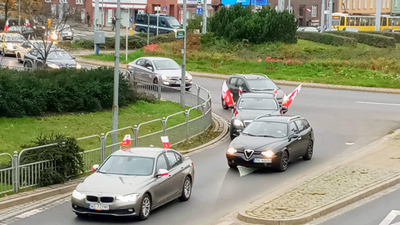 Rajd Niepodległości w Szczecinie