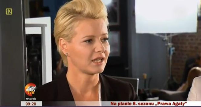 Dzień dobry TVN. Prawo Agaty 6 sezon. Małgorzata Kożuchowska planie serialu
