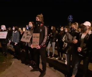 Protest kobiet w Przemyślu 