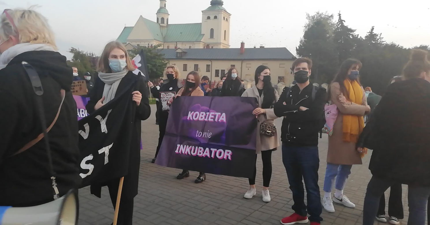 Protest kobiet w Rzeszowie 26 października
