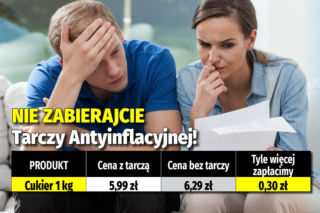 Nie zabierajcie tarczy antyinflacyjnej