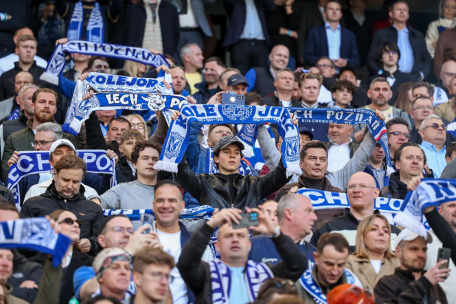 Lech Poznań - Legia Warszawa: Zdjęcia kibiców i zawodników z meczu 30. kolejki PKO BP Ekstraklasy