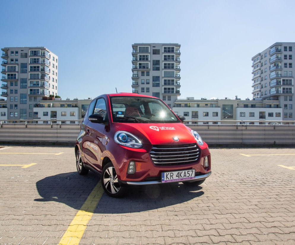 Elektryczny mikrosamochód ZD D2S we flocie Traficar