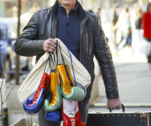 Krzyszof Diablo Włodarczyk z żoną