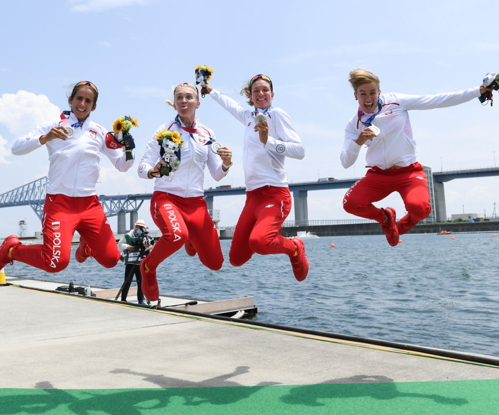Agnieszka Kobus-Zawojska, Marta Wieliczko, Maria Sajdak i Katarzyna Zillmann