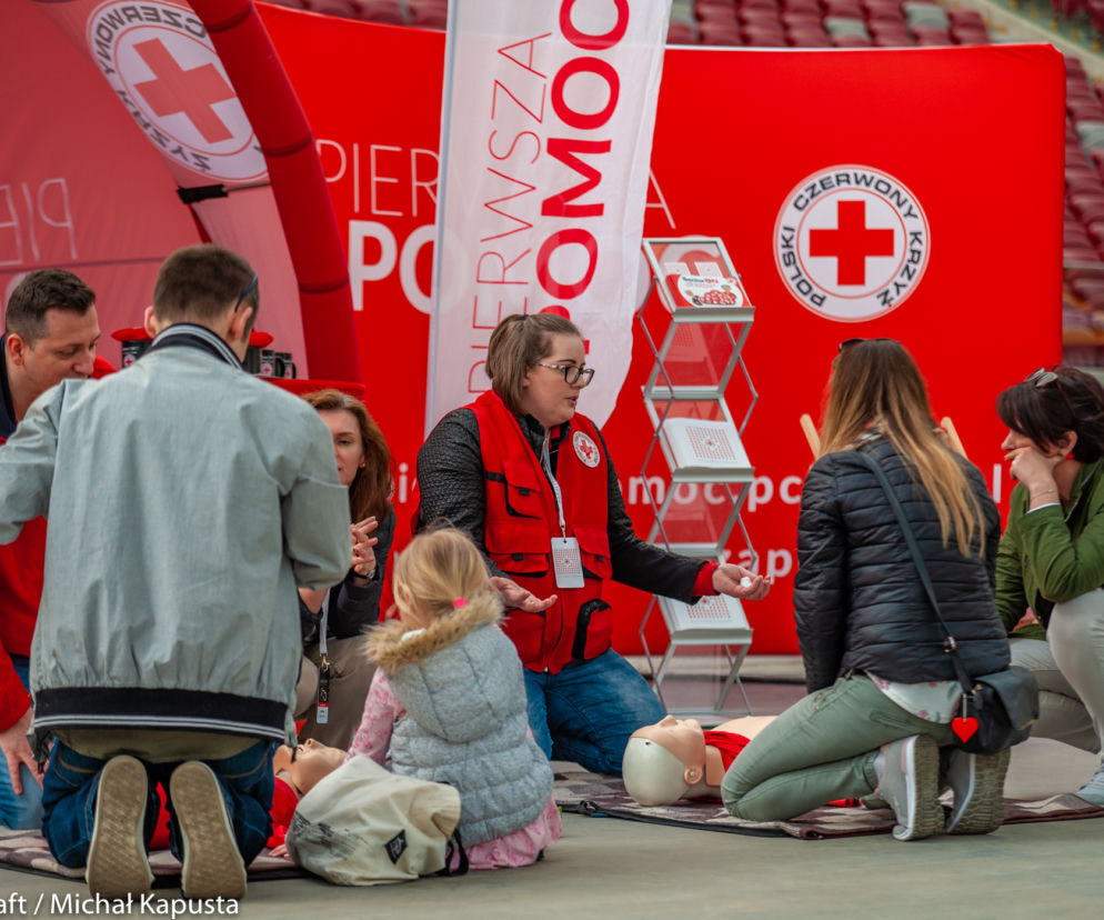 Wyścig po Zdrowie, warsztaty z pierwszej pomocy