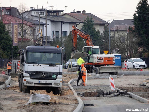 Trwa przebudowa ulicy Idalińskiej! Utrudnienia potrwają do września