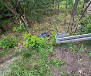Wypadek radiowozu i ciężarówki
