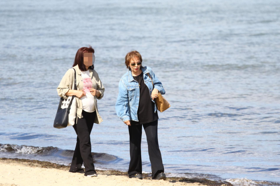 Izabela Trojanowska elegancka nawet na plaży